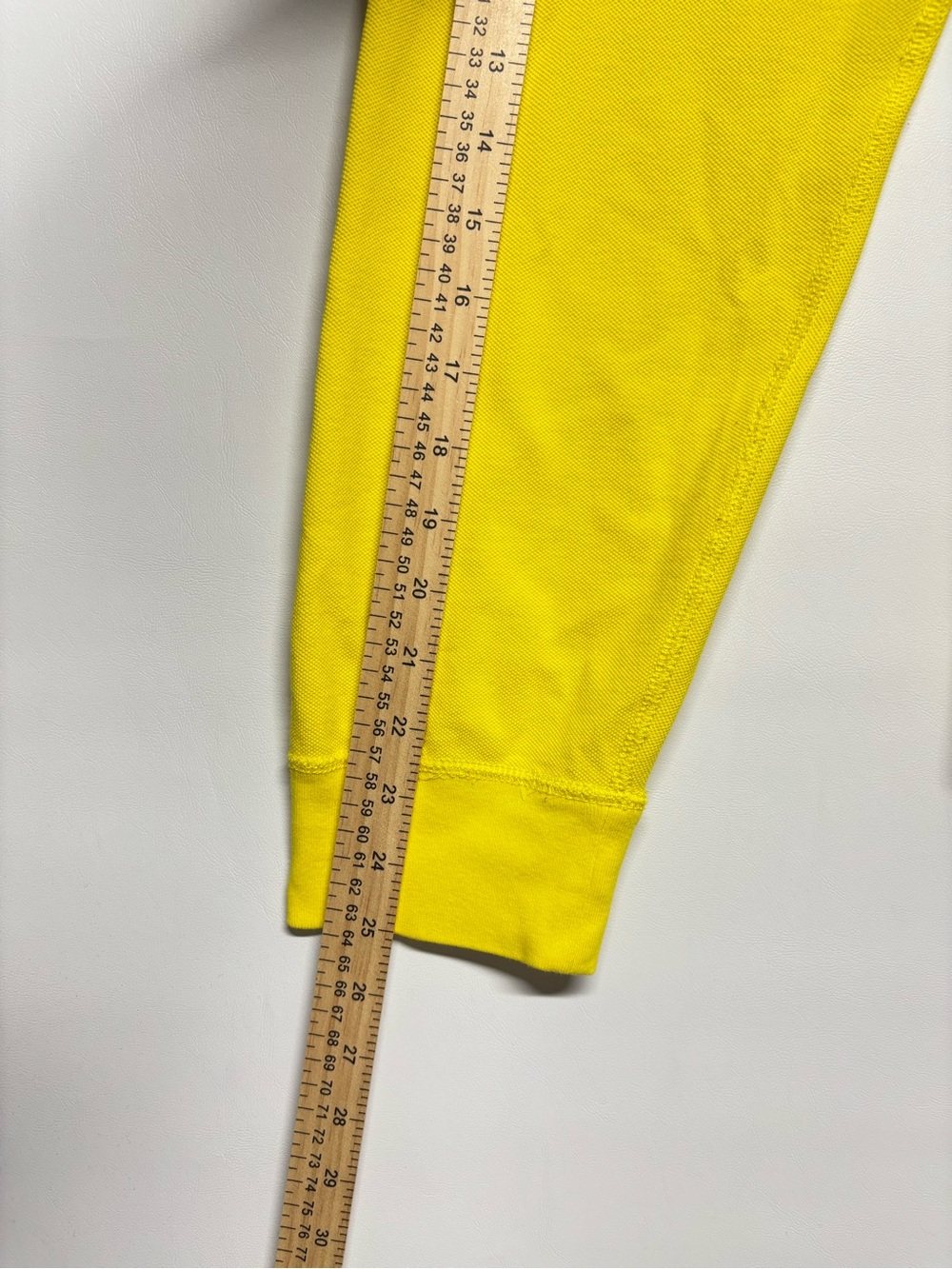 ✨Polo by Ralph Lauren Men’s Yellow Crewneck Sweatshirt Size XL - Picture 12 of 15